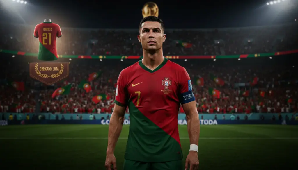 Le Portugal dévoile son équipe pour la Coupe du monde : Cristiano Ronaldo vise l’histoire pendant que Diogo Jota est honoré le portugal d voile son quipe pour la coupe du mon