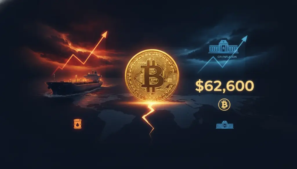 le bitcoin se maintient 62 600 malgr le conflit en